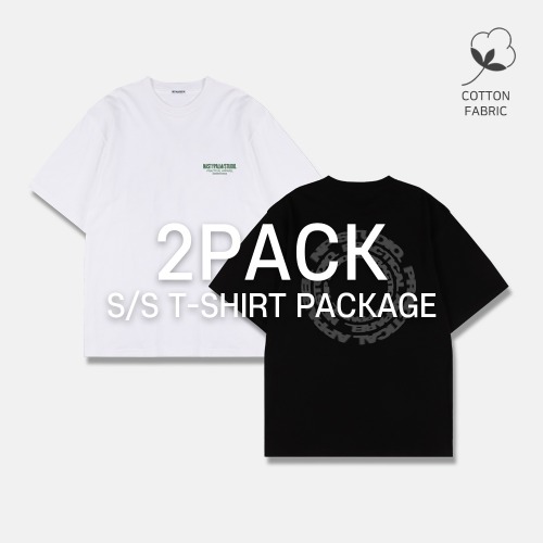 [2PACK] NP 서클 로고 티셔츠 2COLOR